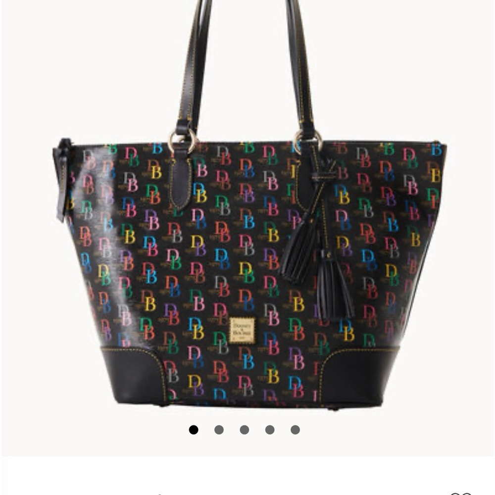 Dooney and Bourke multicolor tote